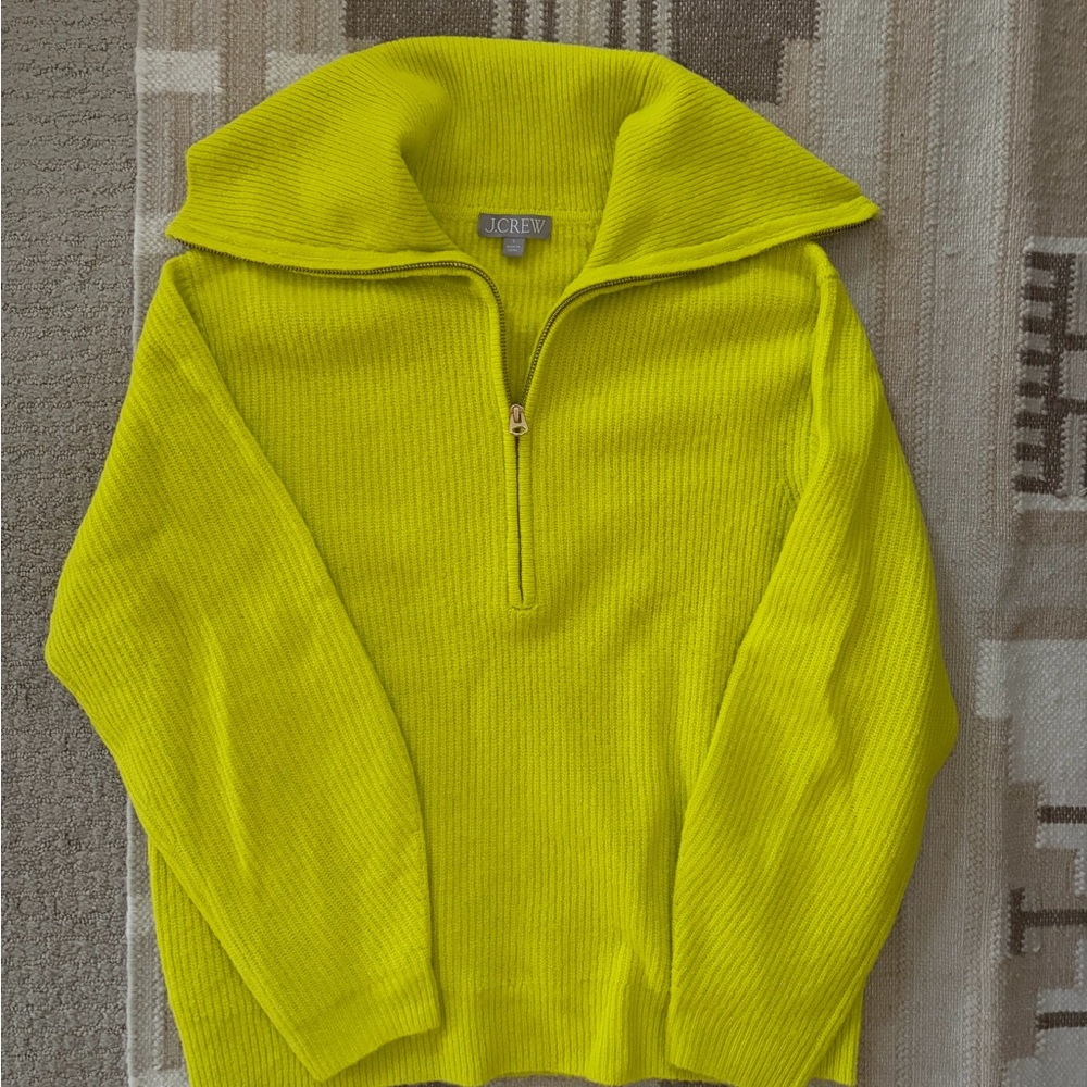 J. Crew Zip-Up Sweater